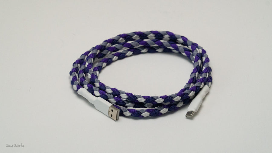 B-Stock Lavender braided cable 3