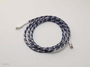 Lavender braided cable