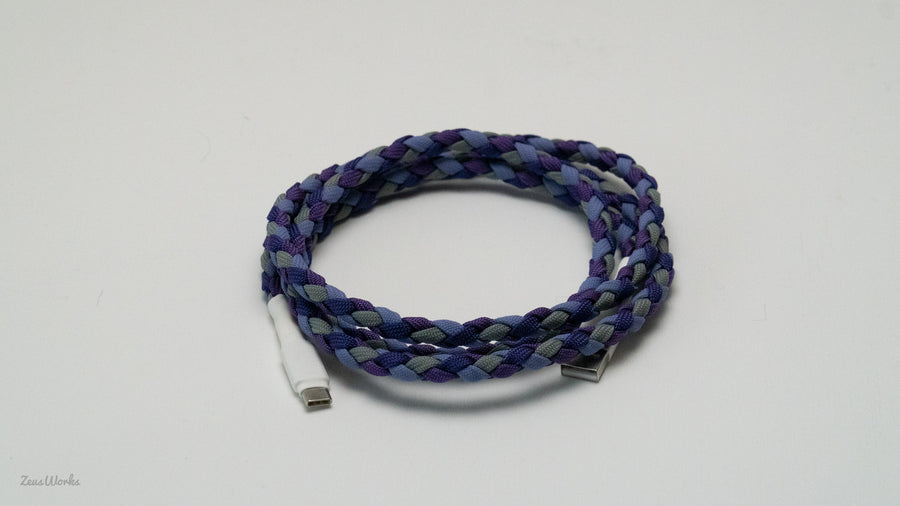 B-Stock Lavender braided cable 1